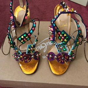 Christian louboutin strappy sandals